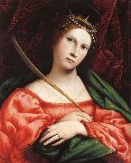 Lorenzo Lotto Sta Katarina oil painting on canvas